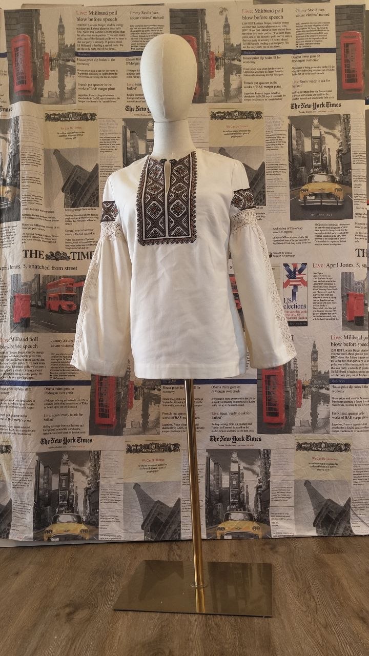 embroidered shirt