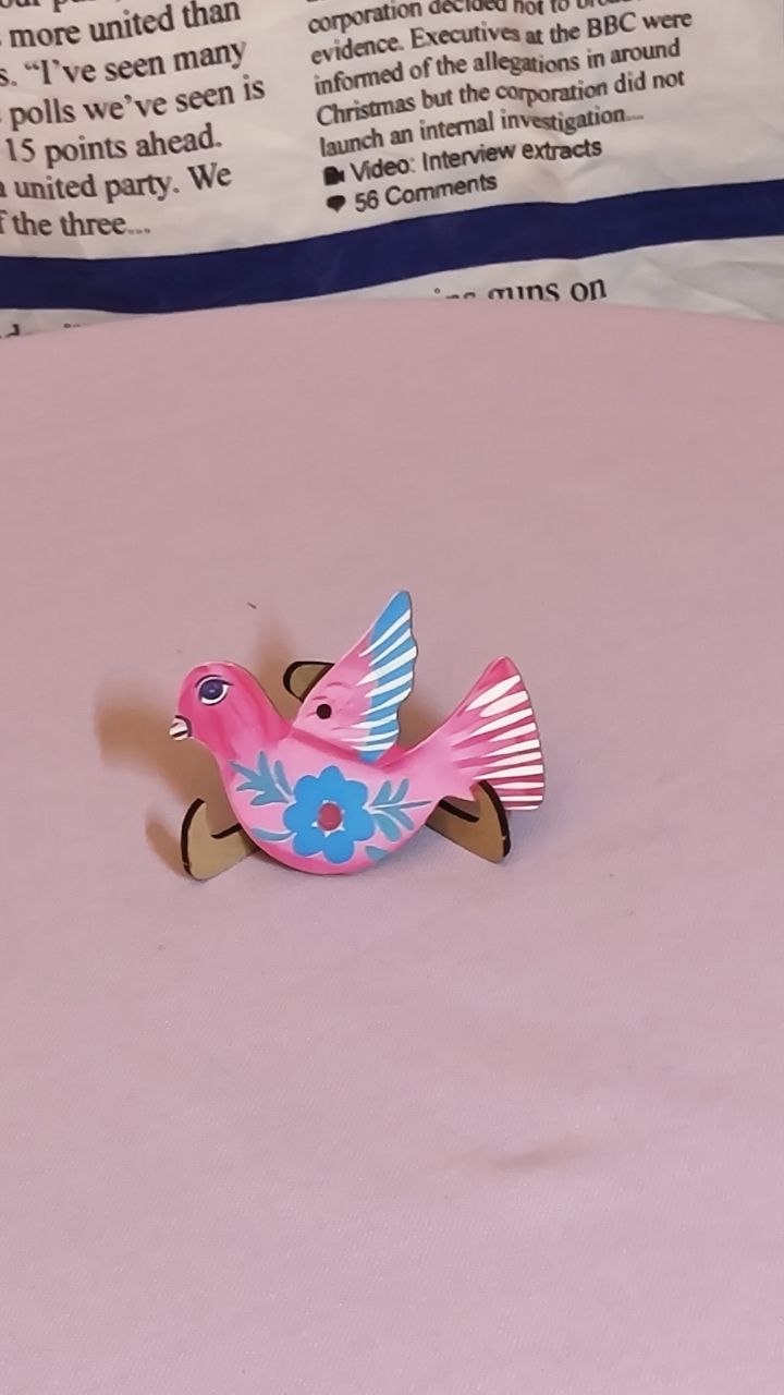 wooden bird