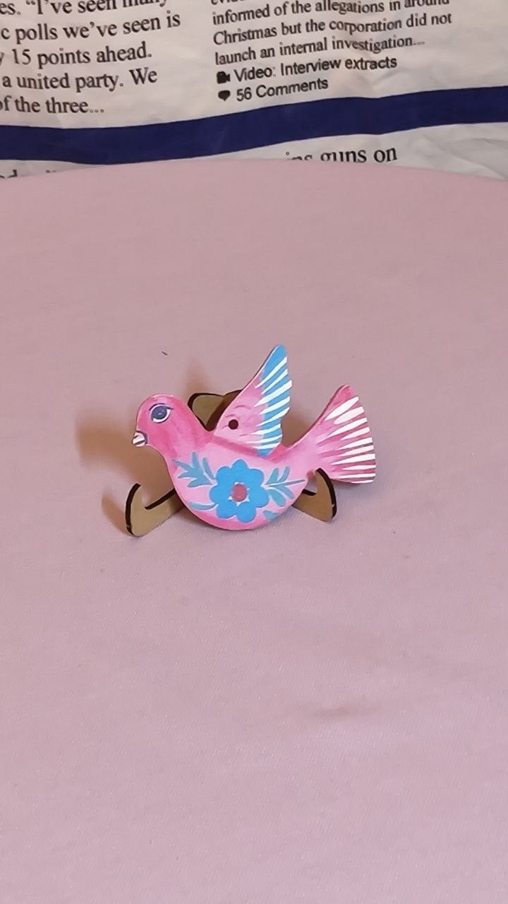 wooden bird