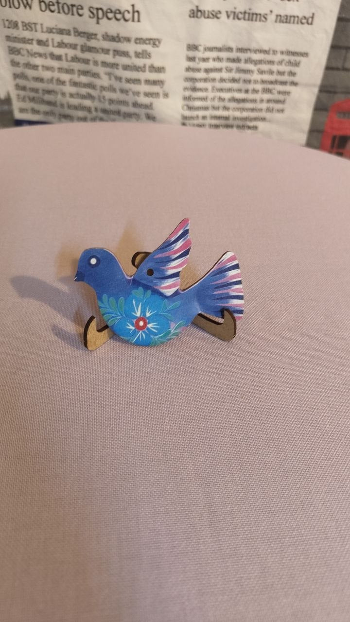 wooden bird