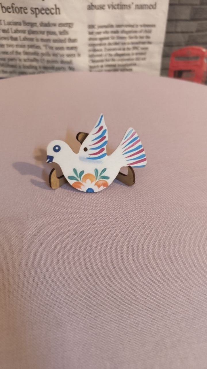 wooden bird