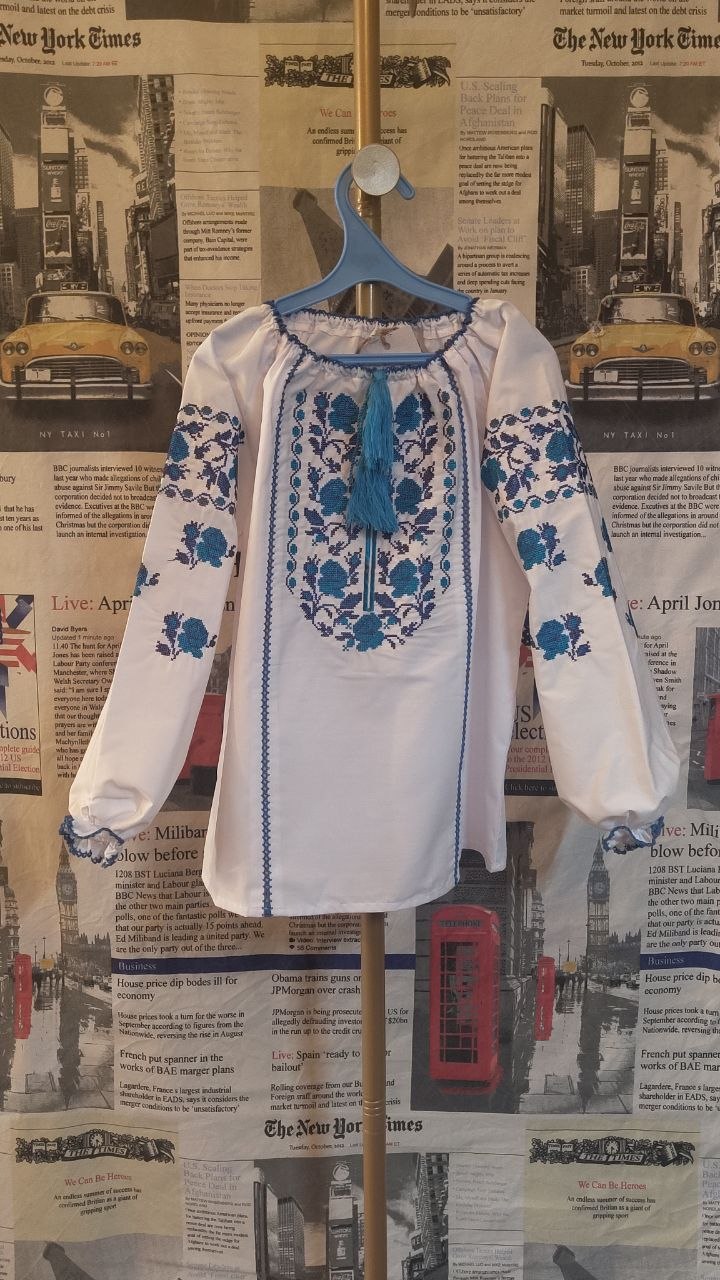 children's embroidered shirt