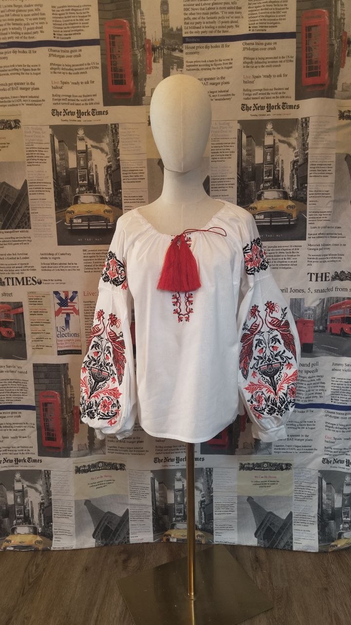embroidered shirt