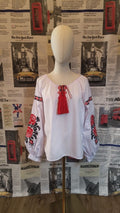 embroidered shirt