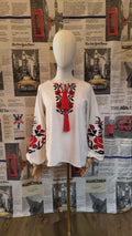 embroidered shirt
